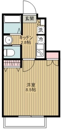 セレスト狭山市の物件間取画像